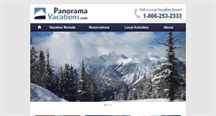Desktop Screenshot of panoramavacations.com