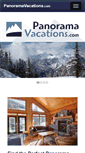 Mobile Screenshot of panoramavacations.com